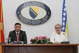 Ambasada BiH u Skoplju neobaviještena o posjeti Osmanija