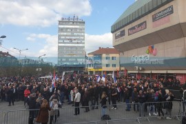 Počelo okupljanje na skupu "Sloboda"