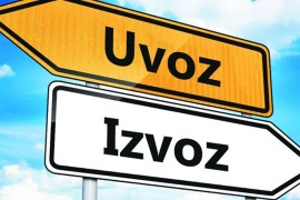 U martu najviše vrijednosti uvoza i izvoza