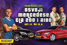 Pogodi najduži tiket i osvoji mercedese u Mozzartu