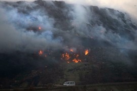 Gori brdo smeća od 60 metara, u Nju Delhiju temperature 46 stepeni
