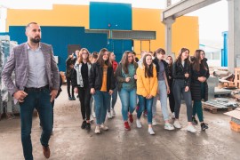 Osnovci posjetili Kalderu: Volio bih da radim za Simensovom mašinom