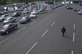 Gužve na prelazu u Gradišci