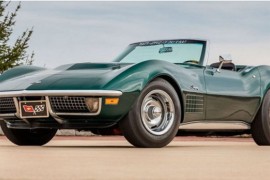 Chevrolet Corvette ZR2 kabriolet ide na aukciju