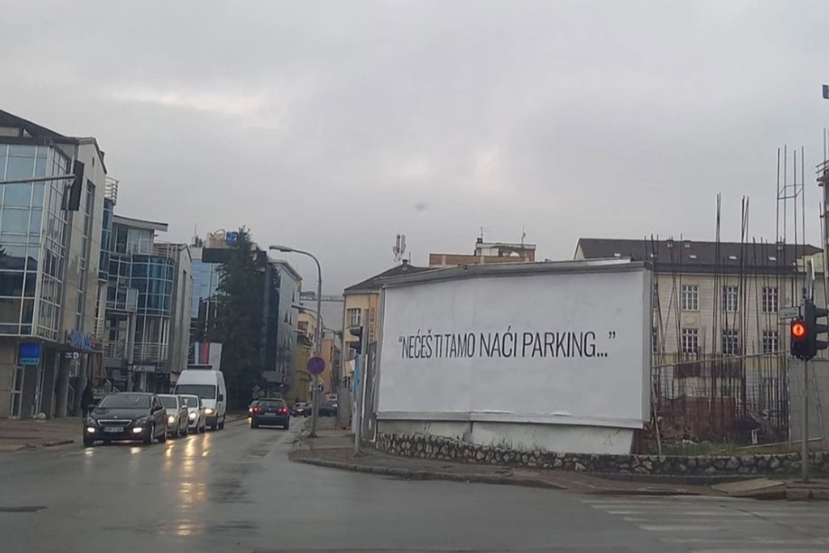 U Banjaluci bilbordi posvećeni traženju parkinga