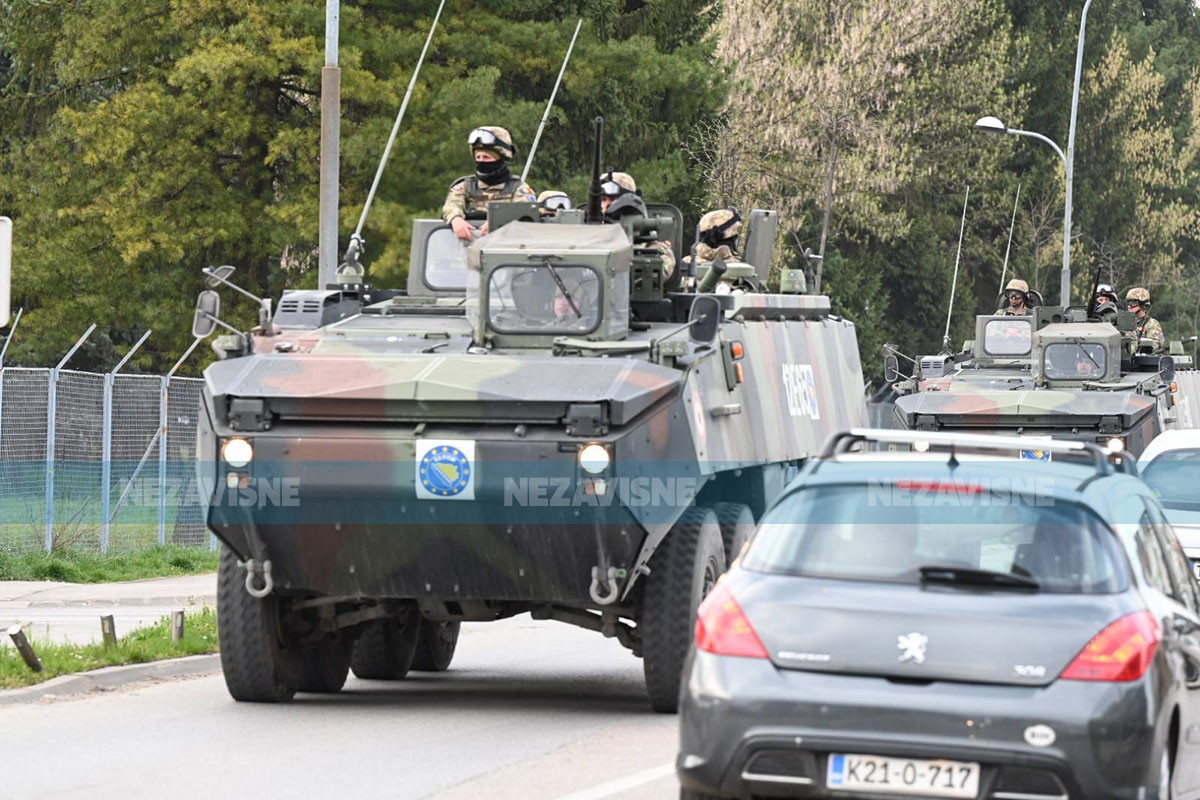 EUFOR ponovo na banjalučkim ulicama