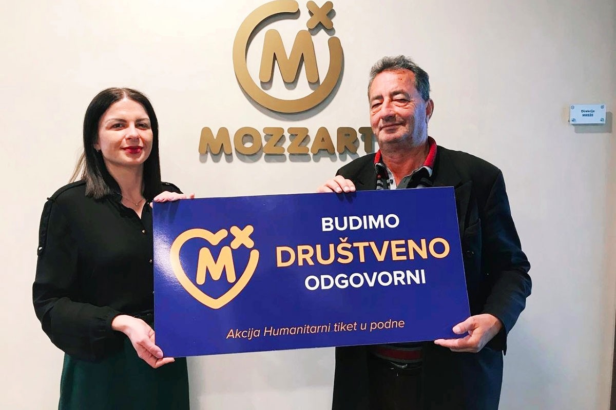 Mozzart pružio ruku Udruženju "Ruka pomirenja" iz Banjaluke