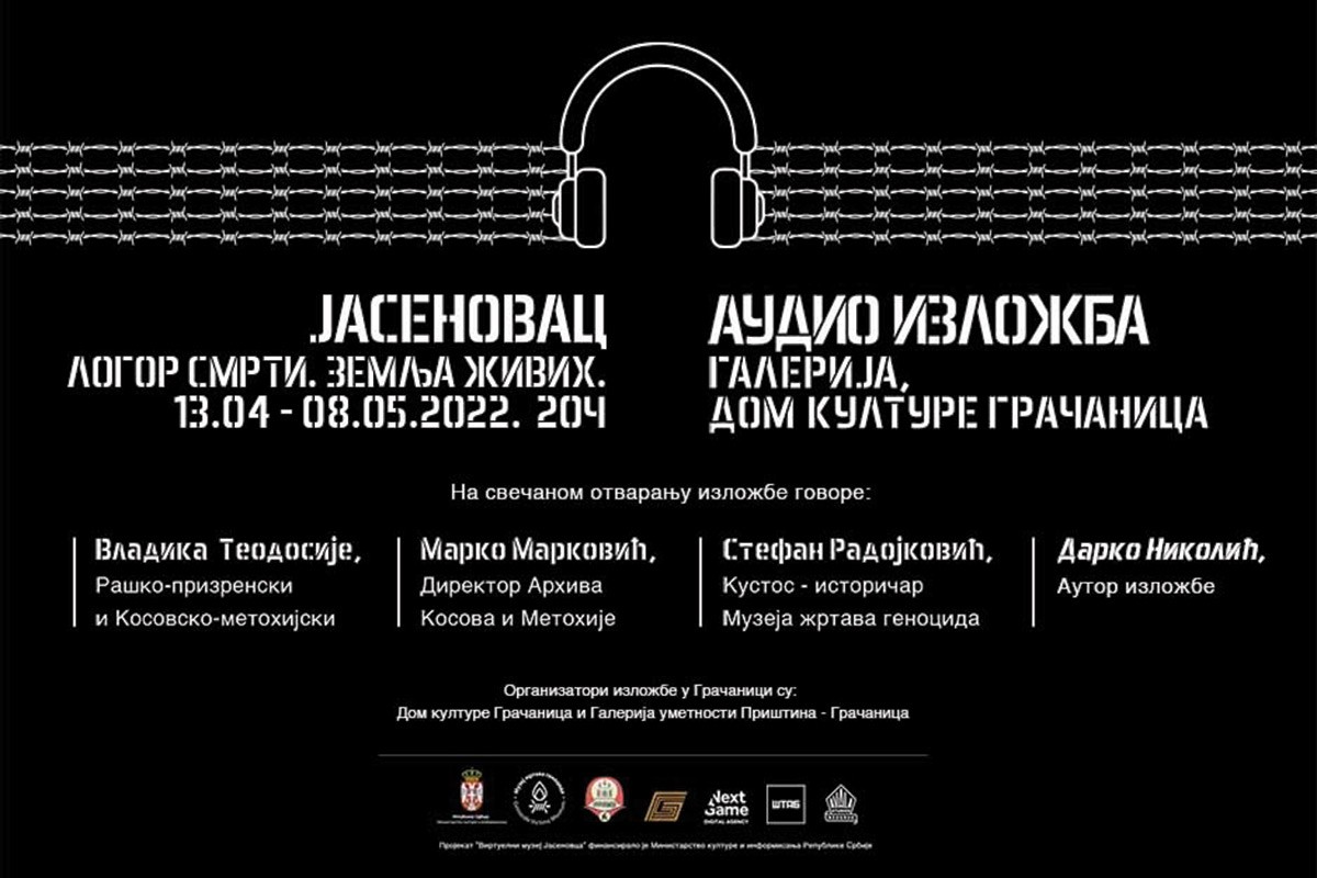 Audio izložba "Jasenovac, logor smrti, zemlja živih" večeras u Gračanici
