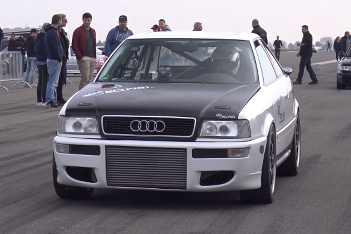 Ovaj Audi S2 je brži od Lamborghini Aventadora Twin-Turbo