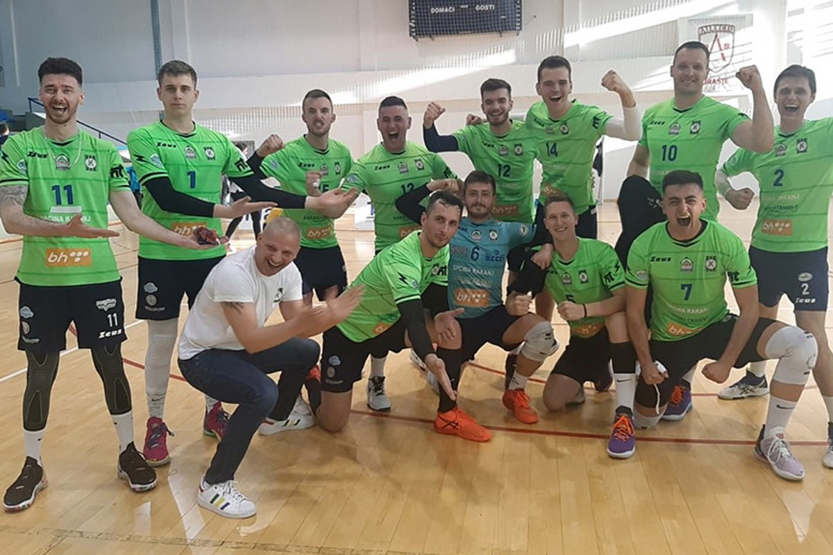 Odbojkaši Kaknja nadomak šampionske titule