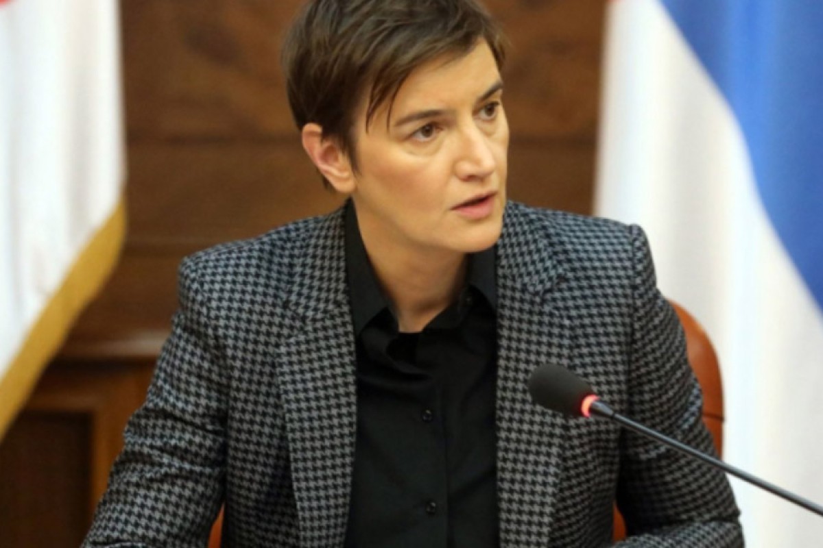 Brnabić: Zabrinutost zbog naoružavanja samoproglašenog Kosova