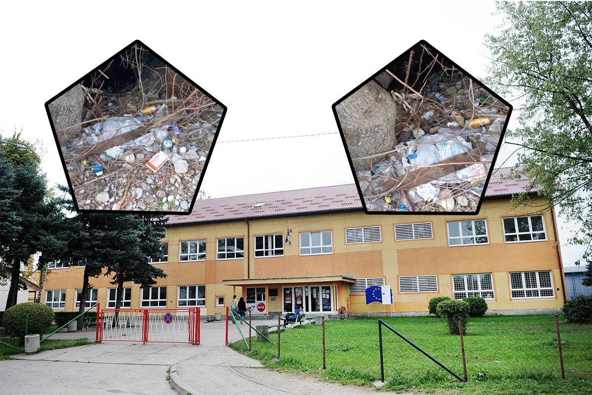 U banjalučkoj Tehnološkoj školi guše se u smradu smeća