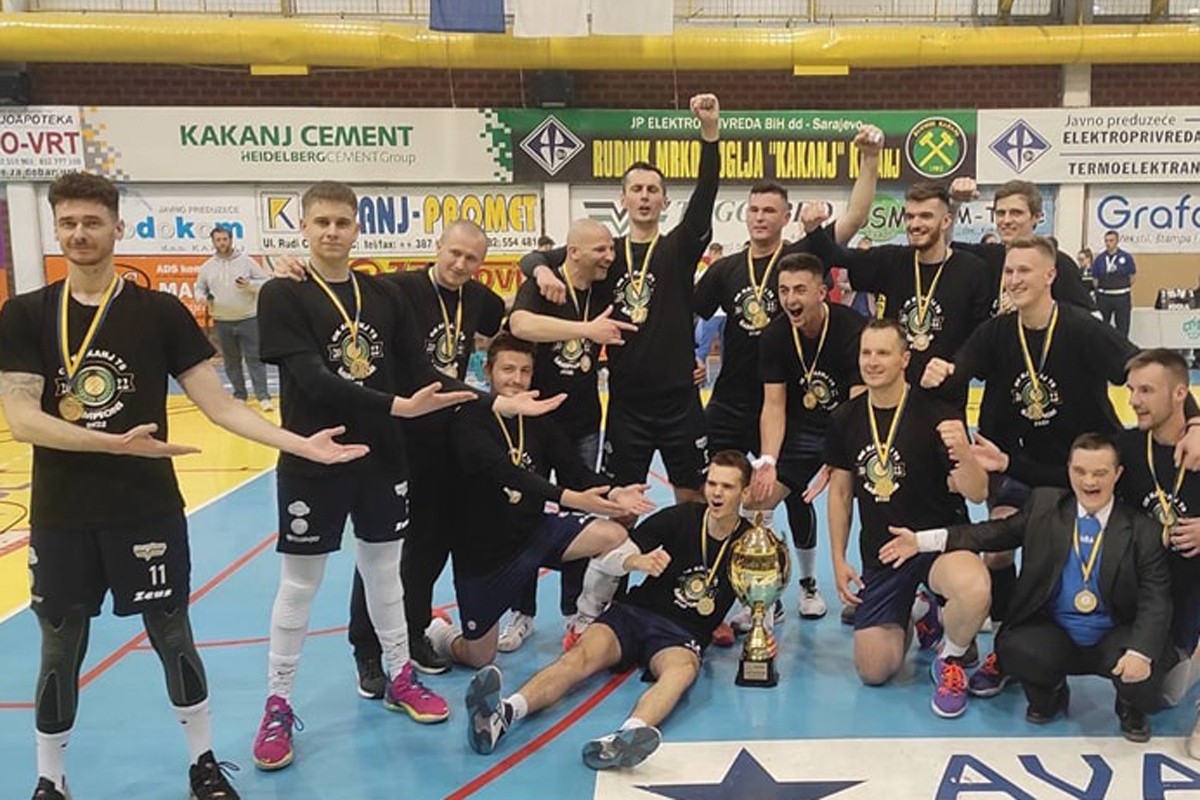 Odbojkaši Kaknja novi šampioni BiH