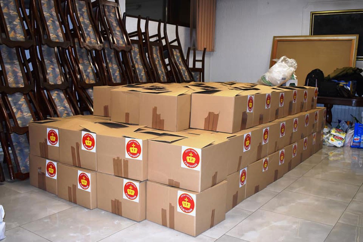 "Baštionik" i Crveni krst za Vaskrs dijele 330 paketa za ugrožene
