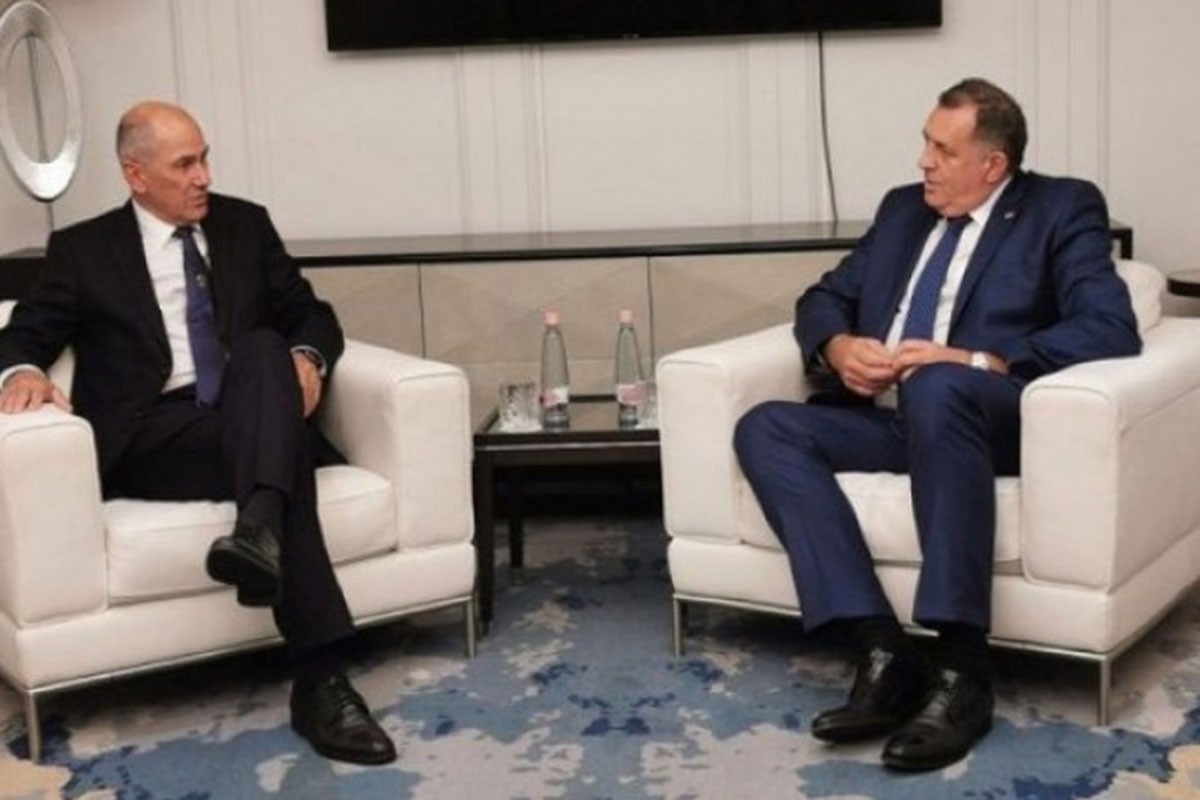 Dodik podržao Janšu: Mom prijatelju podrška na izborima