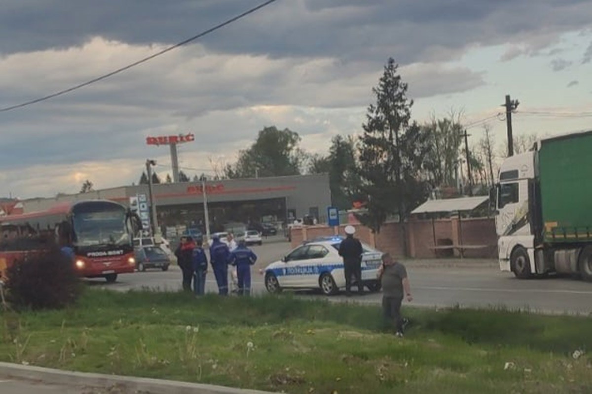 Žena koju je udario autobus nije ozbiljnije povrijeđena
