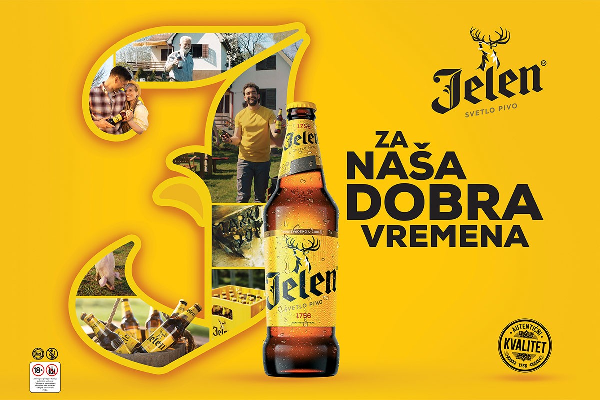 Jelen pivo je tu za naša dobra vremena, jer dobre navike ne treba mijenjati