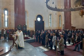 Služen parastos ubijenim Srbima iz Zapadne Slavonije