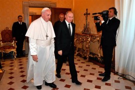 Ambasador Rusije o zahtjevu pape da razgovara sa Putinom