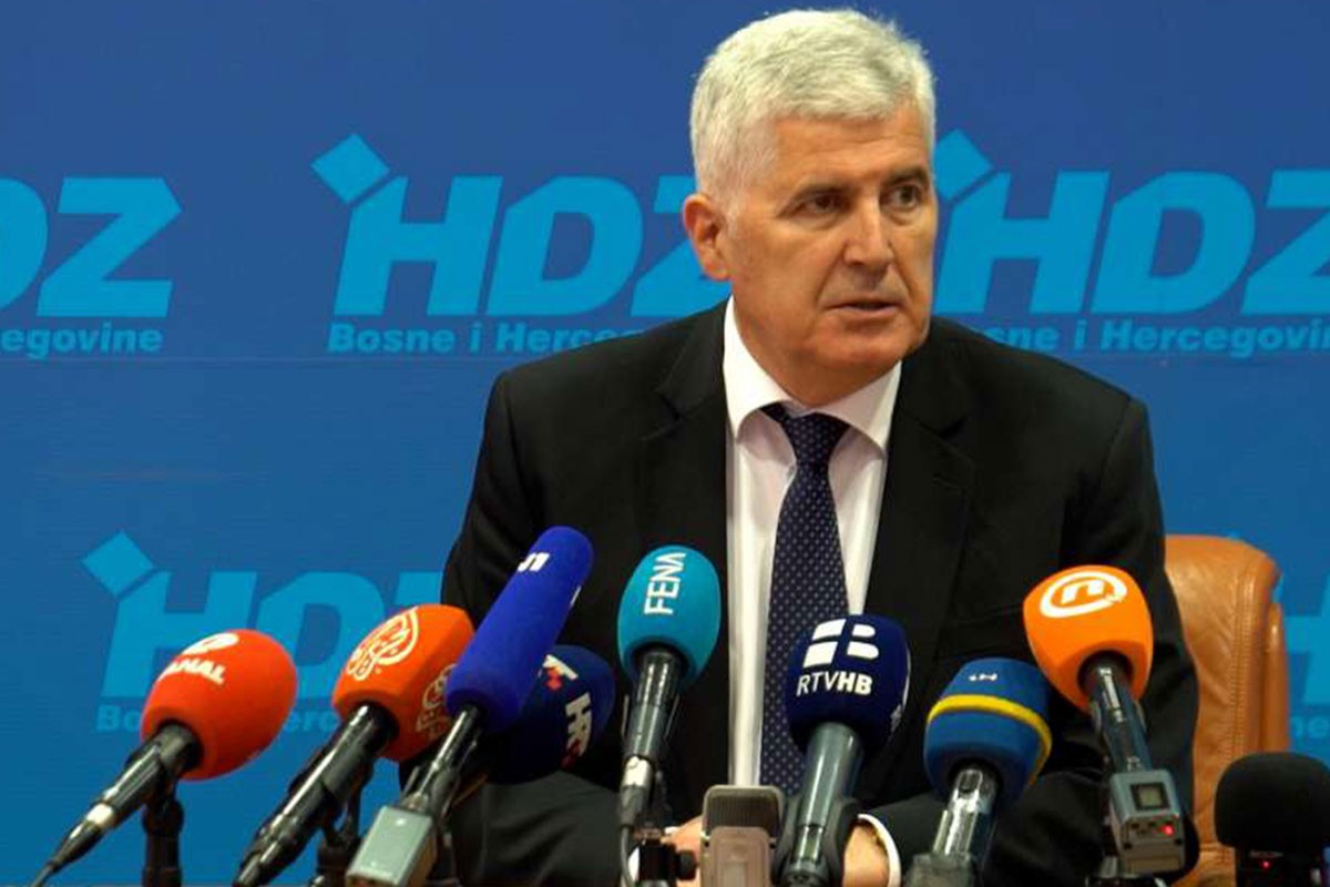 Čović uputio telegram saučešća porodici Ivice Osima