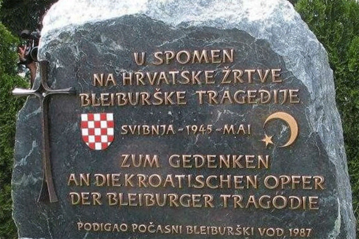 Sa spomenika u Blajburgu uklonjene oznake NDH