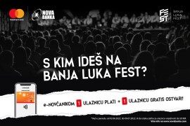 Nova banka i Mastercard pozivaju na Banjaluka Fest