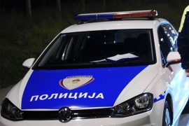 Udes kod Miljevine: Motociklista povrijeđen, motocikl u plamenu