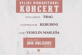 Humanitarni koncert za pomoć "Zvjedicama" u petak u Banjaluci