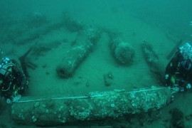 Olupina britanskog kraljevskog broda otkrivena poslije 340 godina