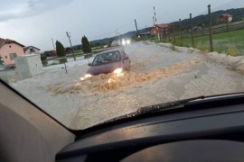 Obilna kiša i grad u Hrvatskoj