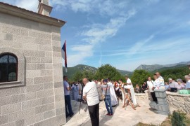 Selo kod Ljubinja prvi put dobilo crkvu