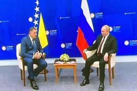 Putin poručio Dodiku da zna njegov stav o sankcijama