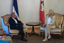 Cvijanović i Višković razgovarali sa Zatlerom u Banjaluci
