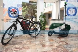 Mašinski fakultet predstavio električni bicikl i robot za primjenu u ...