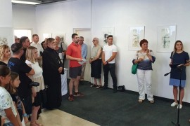 Otvorena 43. akvarelistička kolonija "Sava"