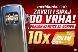 Želiš pun rezervoar goriva? Pravac Meridian kazino i zgrabi poklon ...