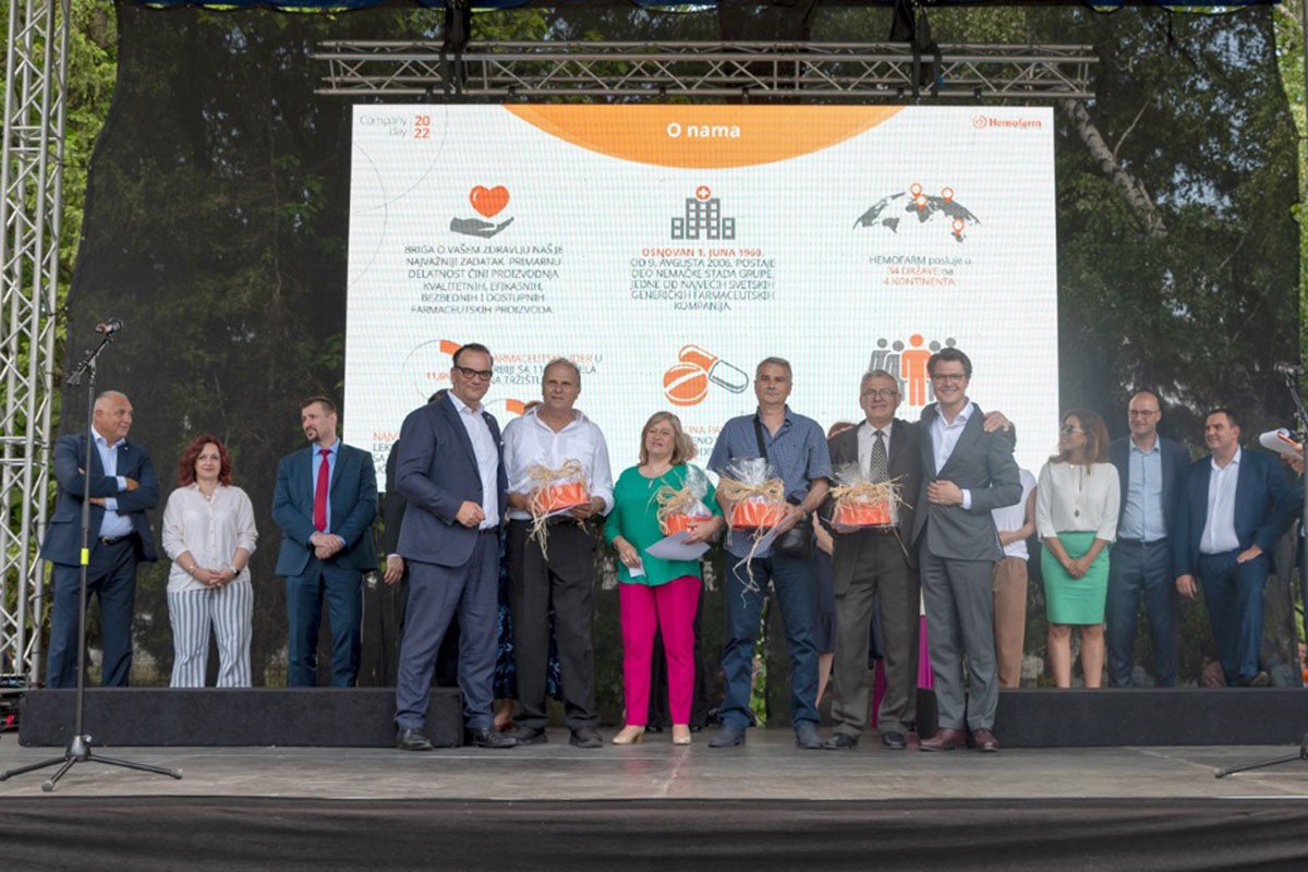 Hemofarm obilježio 62. Rođendan: Podrška zdravlju i humanosti