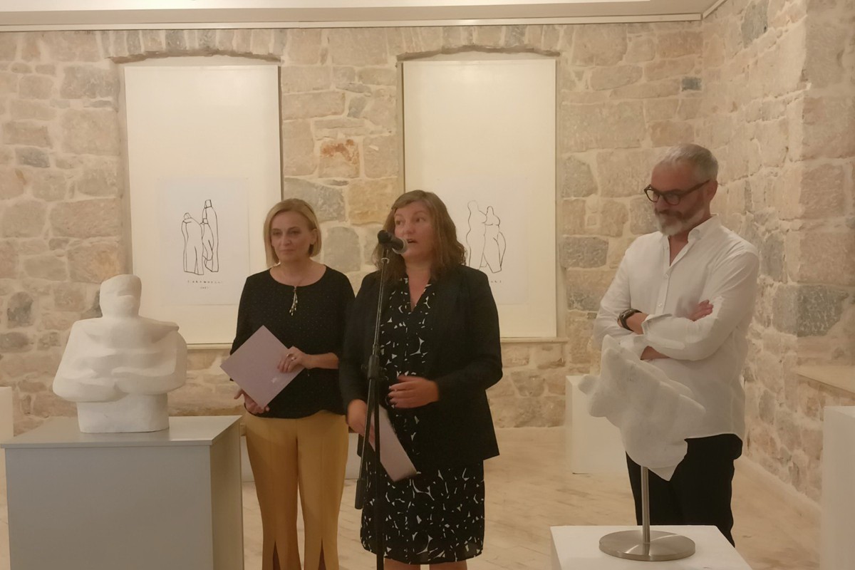 Crteži i skulpture Petra Hranuelija izloženi u Trebinju
