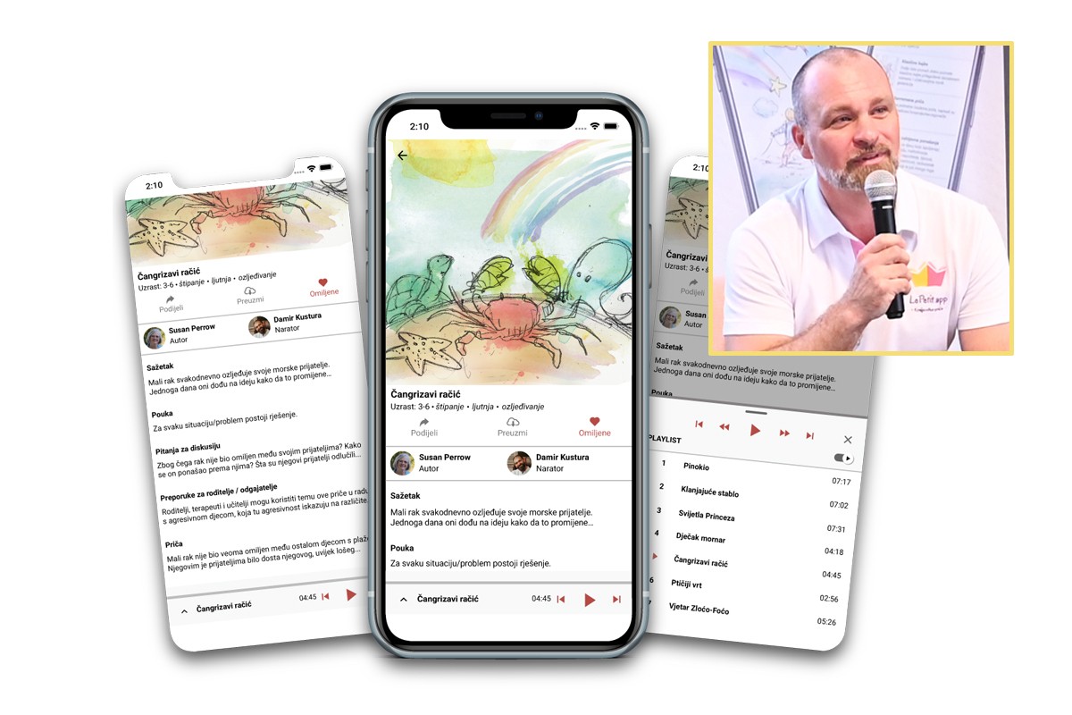 Sarajlija osmislio LePetit.app: Ljekovite i poučne priče za mališane na maternjem jeziku