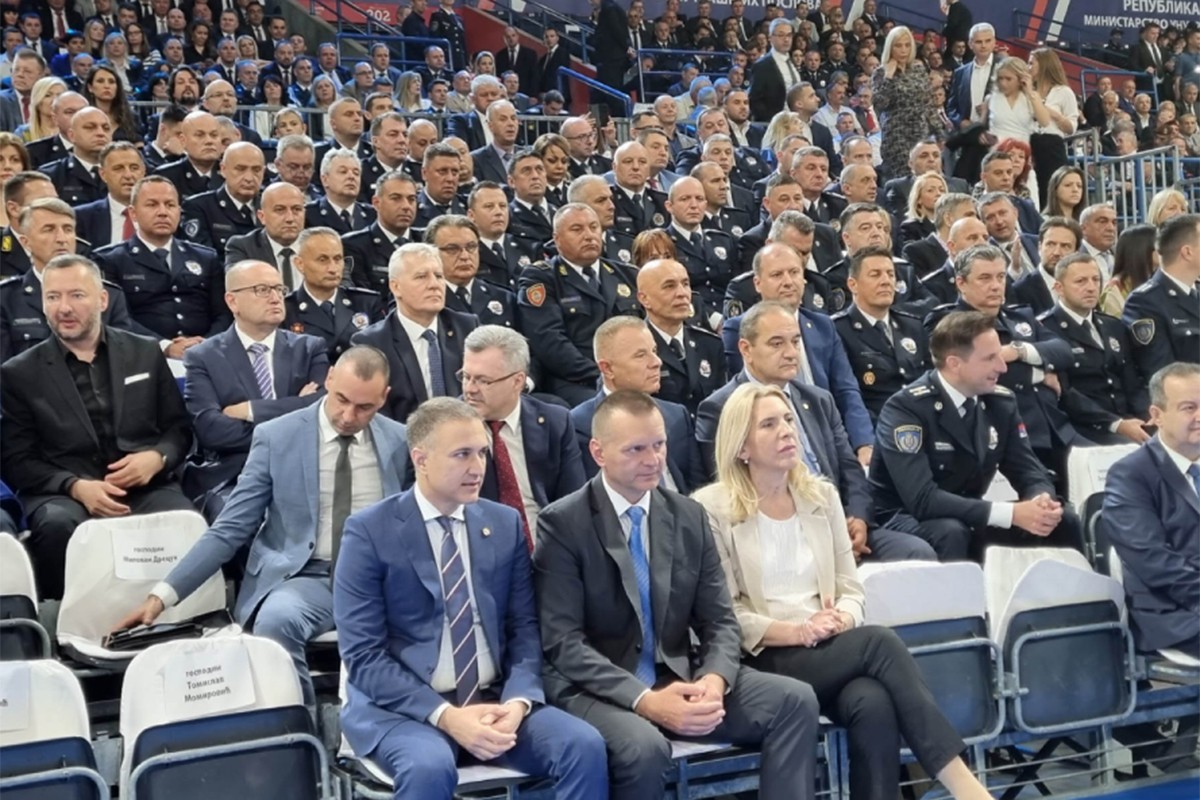Počelo obilježavanje Dana policije Srbije, na svečanosti Cvijanovićeva i Lukač