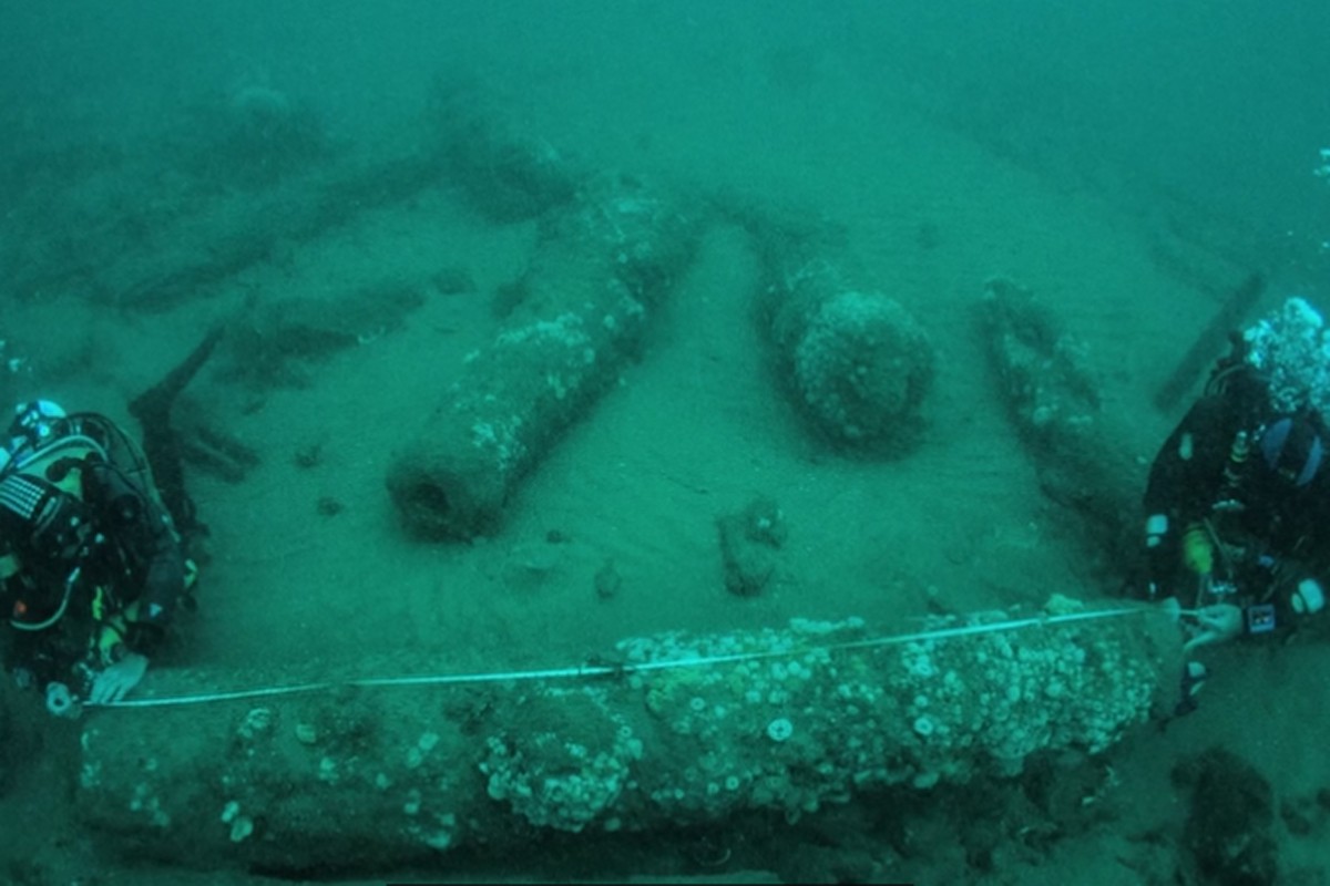 Olupina britanskog kraljevskog broda otkrivena poslije 340 godina