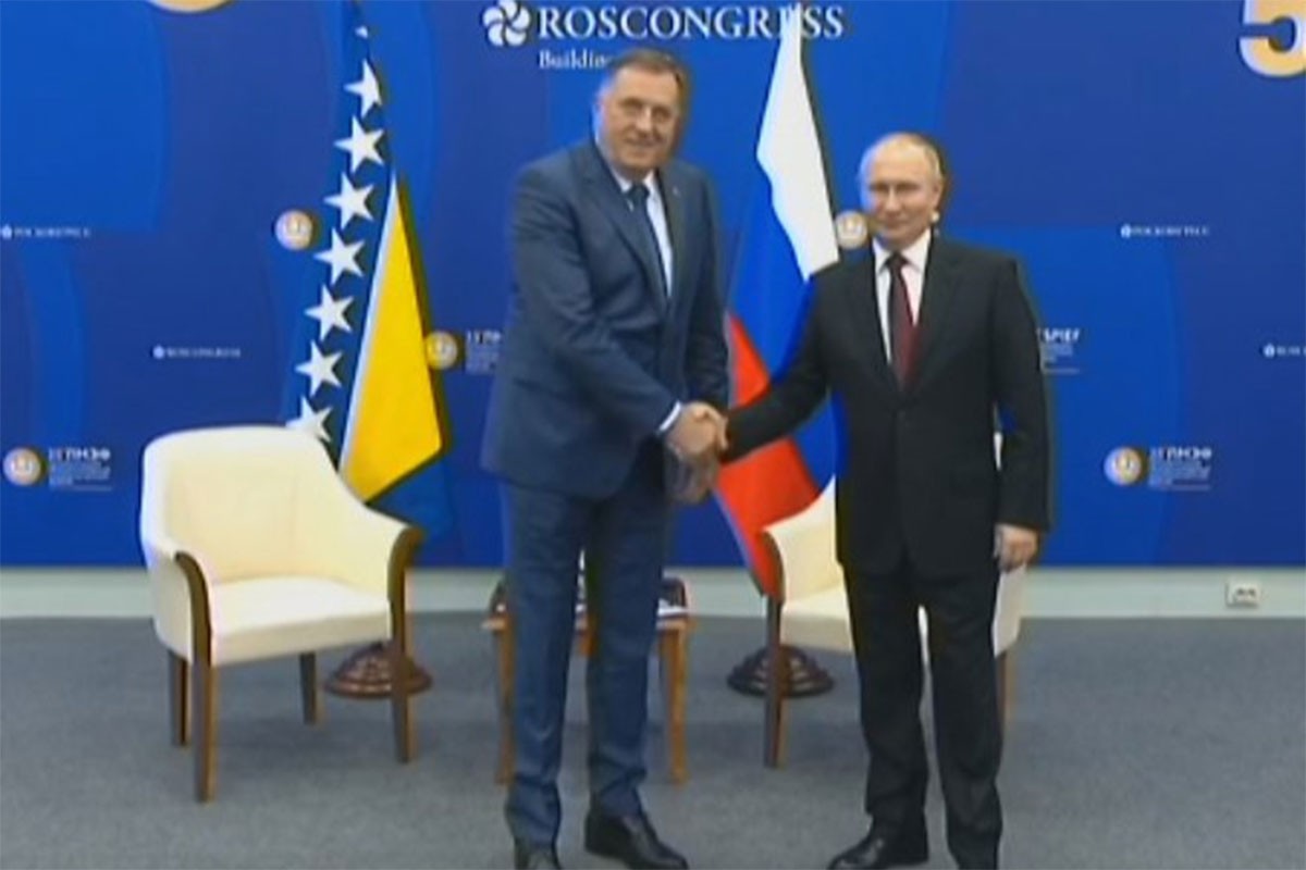 Održan sastanak Putina i Dodika