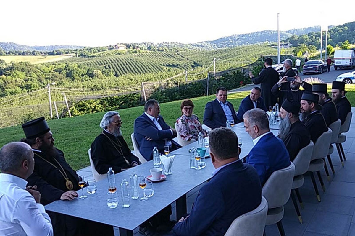 Patrijarh Porfirije u Laktašima