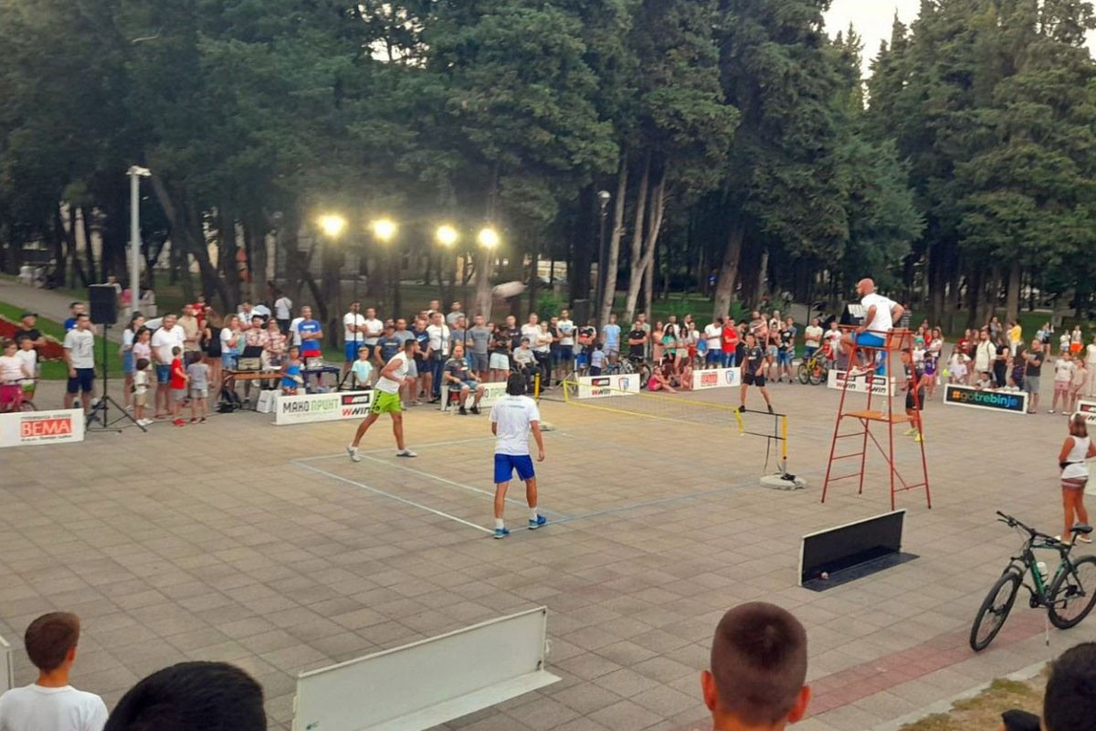 Održan prvi tunir u nožnom tenisu u Trebinju