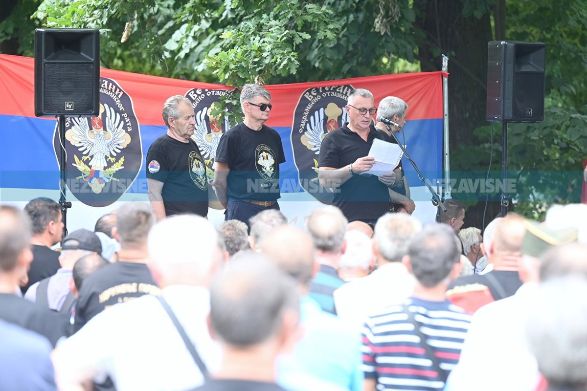 Ratni veterani: Nećemo odustati od naših zahtjeva, istrajaćemo do kraja