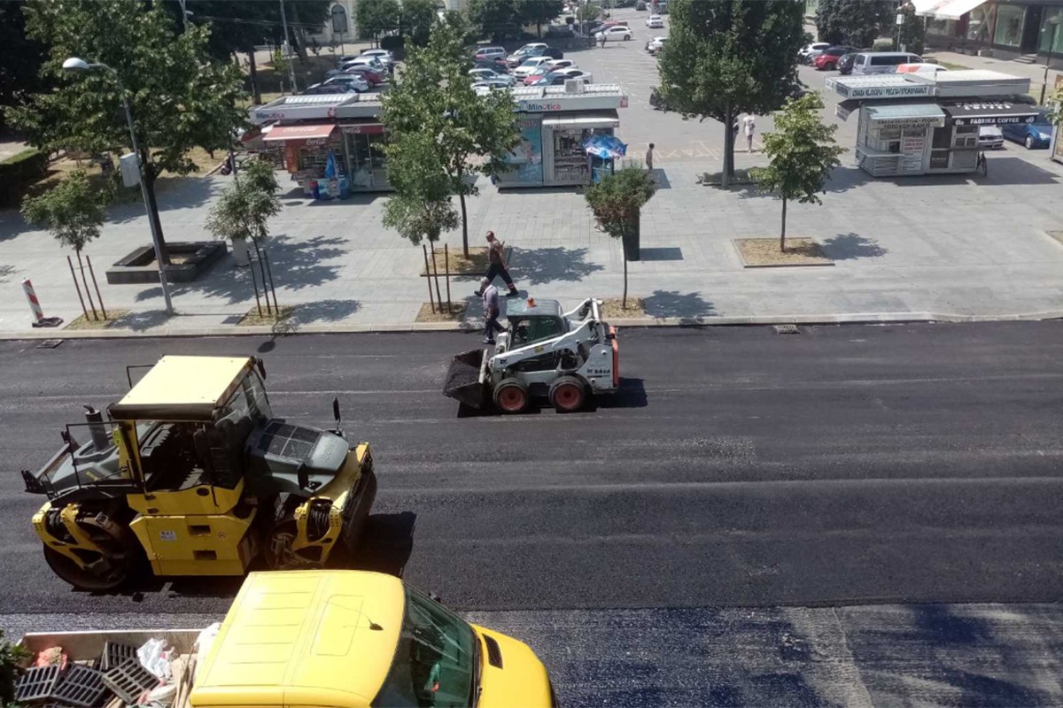 Počelo asfaltiranje dionice glavne gradske saobraćajnice u Banjaluci