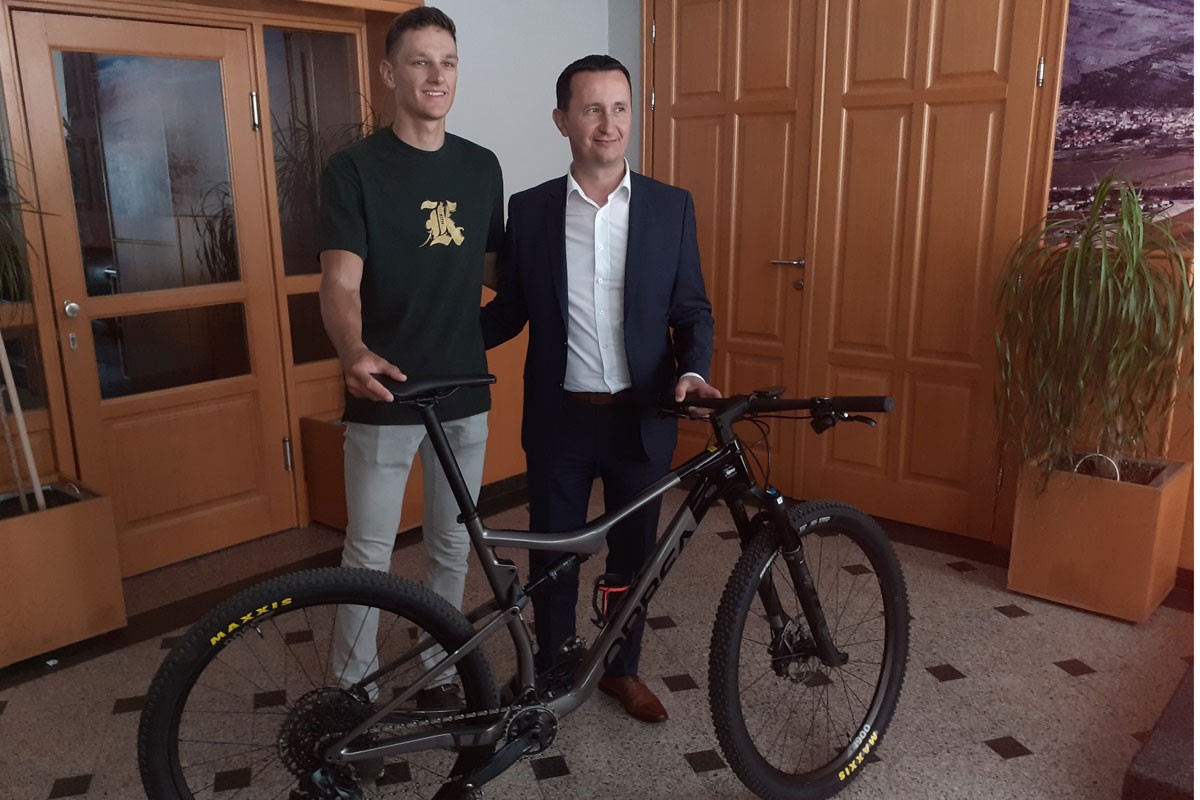 Petar Spaić dobio vrijedan bicikl