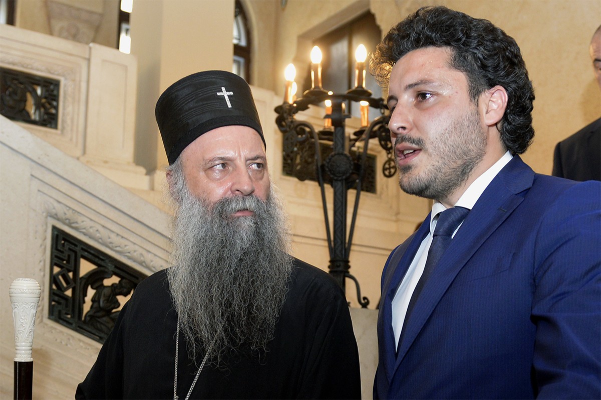"Postignuta saglasnost o Temeljnom ugovoru između SPC i Crne Gore"