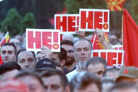 U Skoplju protest: "Ultimatum - Ne, hvala"