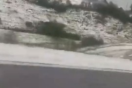 Jako nevrijeme u nekoliko gradova BiH, grad zabijelio Sokolac